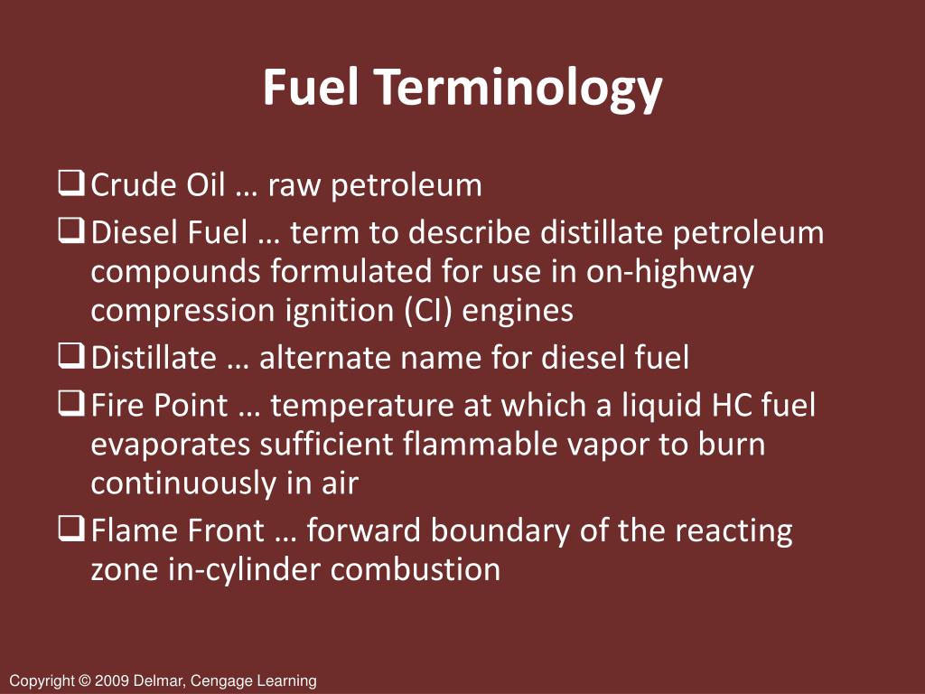 PPT Medium/Heavy Duty Truck Engines, Fuel & Computerized Management