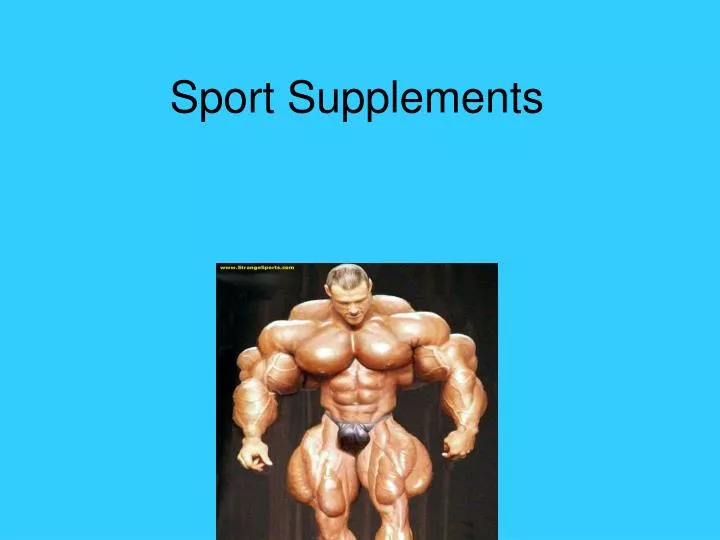 sport supplements n.