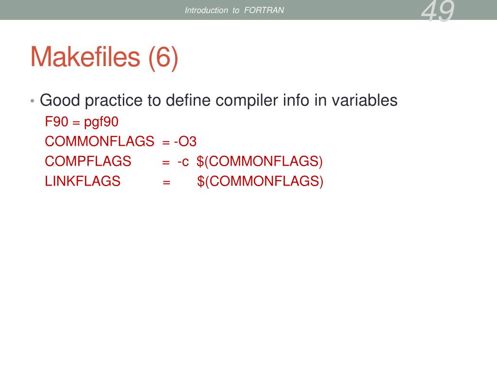 simply fortran makefile simply fortran makefile