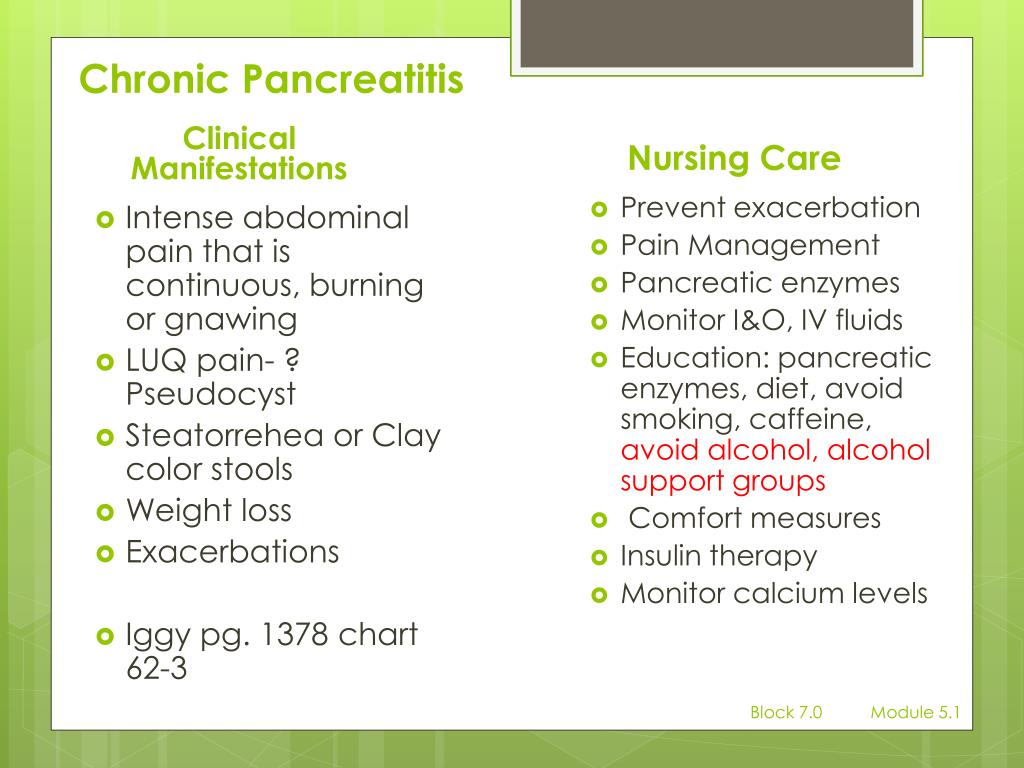 Diet Chart For Pancreatitis