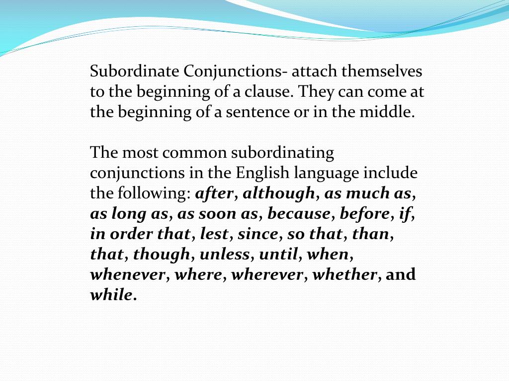 Subordinating conjunctions. Subordinate conjunctions. Subordinate перевод. Subordinate conjunctions all.