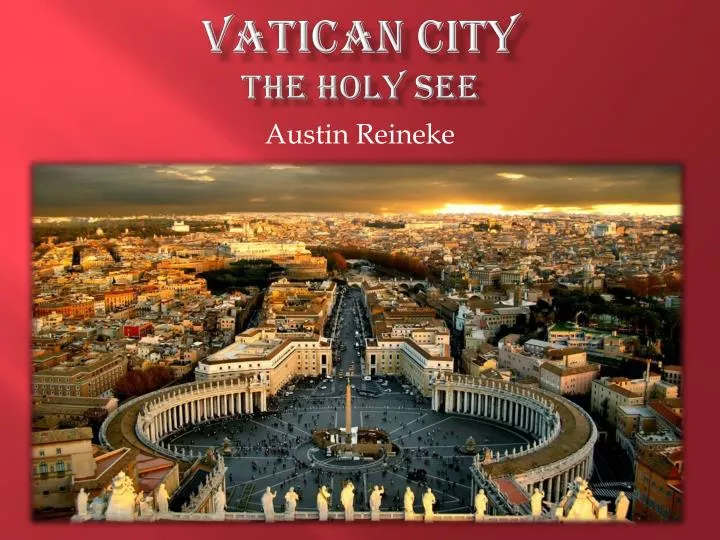 vatican city powerpoint presentation