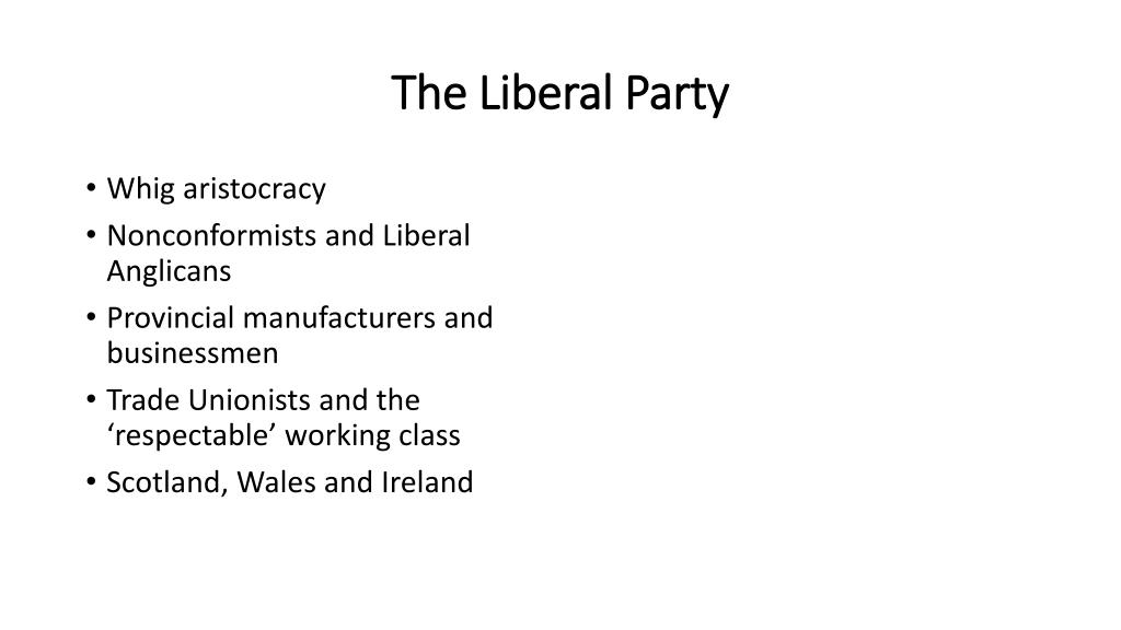 PPT - Politics in the Age of Gladstone and Disraeli PowerPoint ...