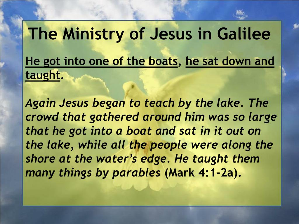 Why Did Jesus Start His Ministry In Galilee
