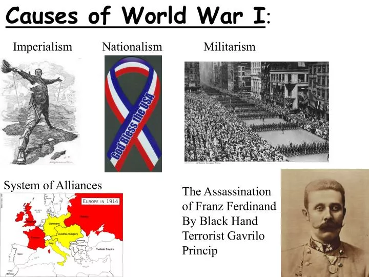 reason for world war 1