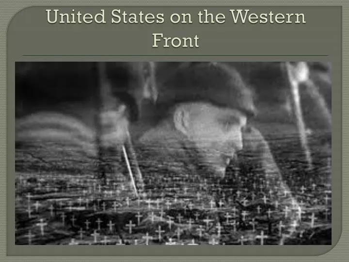 united states on the western front n.