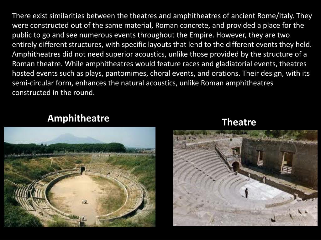 What Is Difference Between Amphitheatre And Theatre? – WDXO