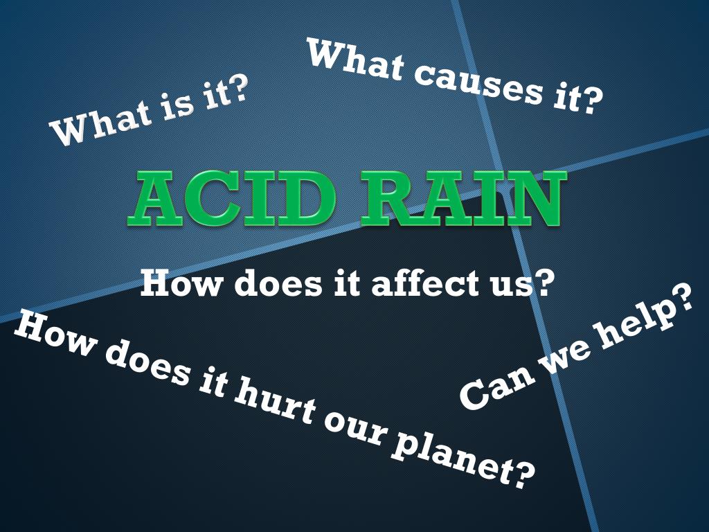 acid rain ppt pdf download
