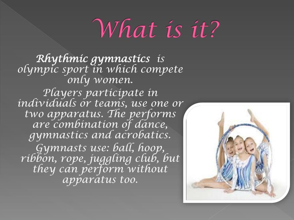 PPT Rhythmic Gymnastics PowerPoint Presentation Free Download ID 