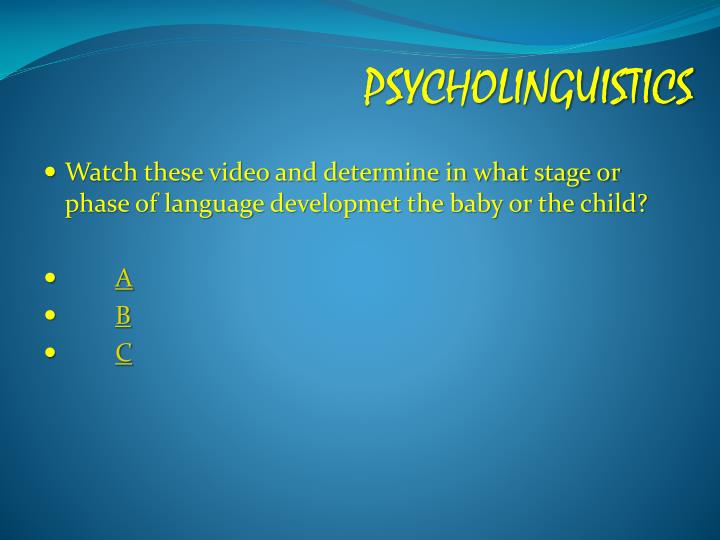 what are the stages of language production what are the stages of language production