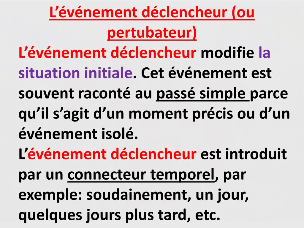 Exemple De Situation Initiale PPT - Le texte narratif PowerPoint Presentation, free download - ID:2259179