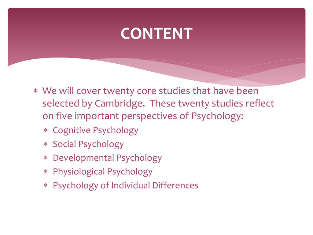aice psychology powerpoint presentation
