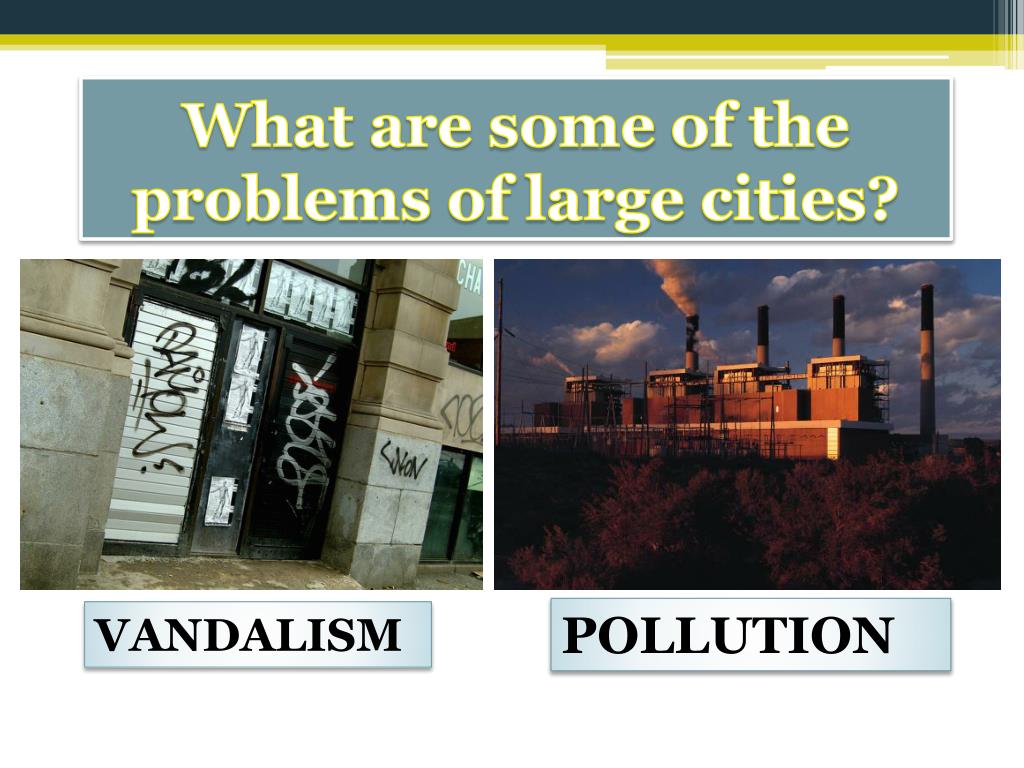 problems of big city life presentation