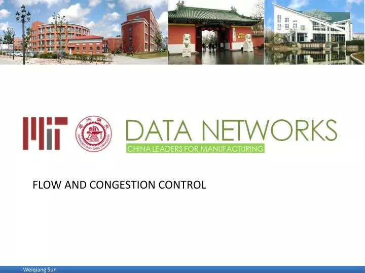 Ppt flow and congestion control powerpoint presentation free