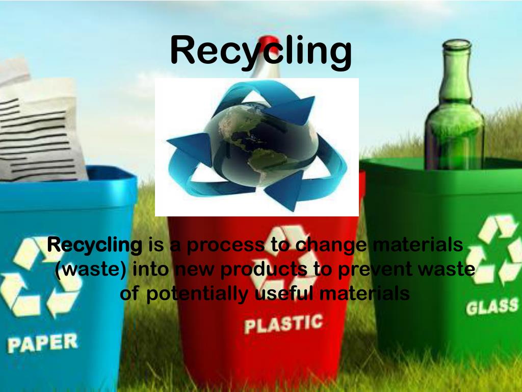 powerpoint presentation on recycling of waste