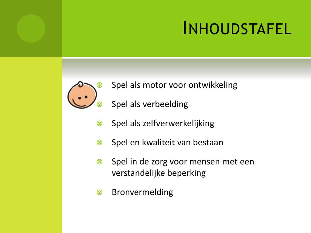 PPT - Het belang en functie van spel PowerPoint Presentation, free