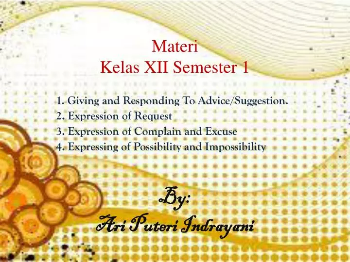 materi report presentation kelas 12 smk