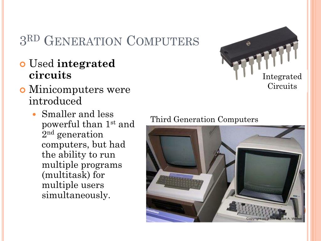 difference between 2nd and 3rd generation computers