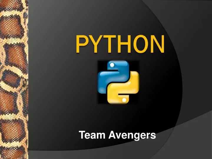 create a presentation with python