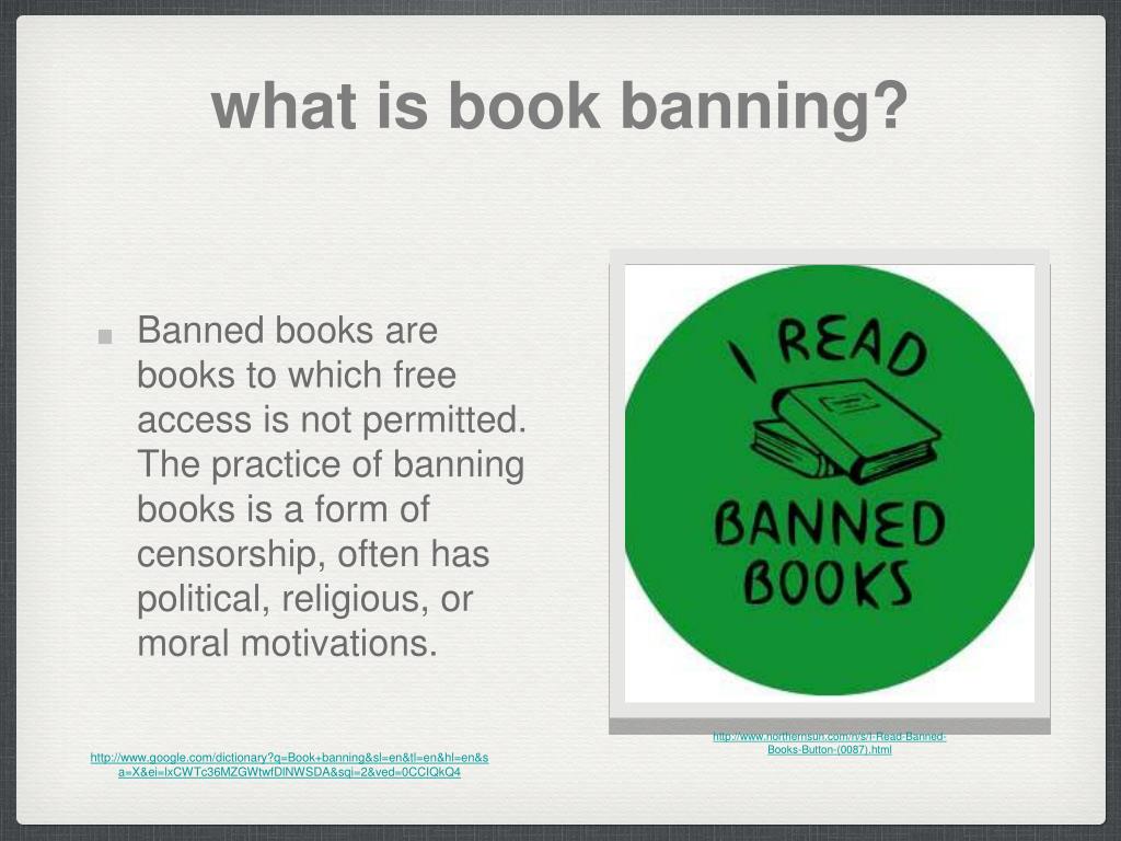 thesis for banning books