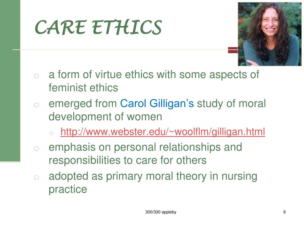 PPT Feminist Ethics, Care Ethics and Nursing Ethics PowerPoint