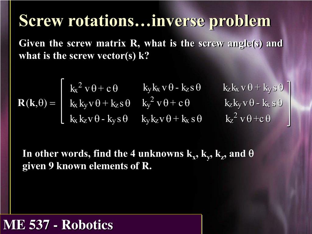 Screw And Key Rotation PPT - Screw Rotation and Other Rotational Forms PowerPoint Presentation ...