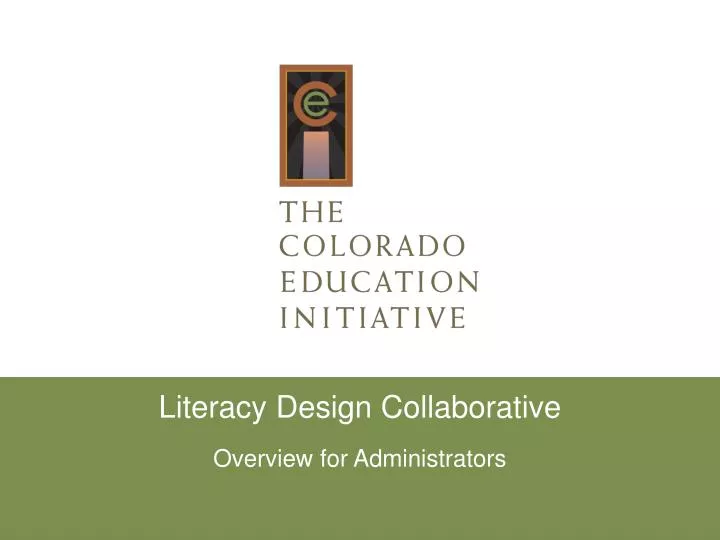 literacy design collaborative n.