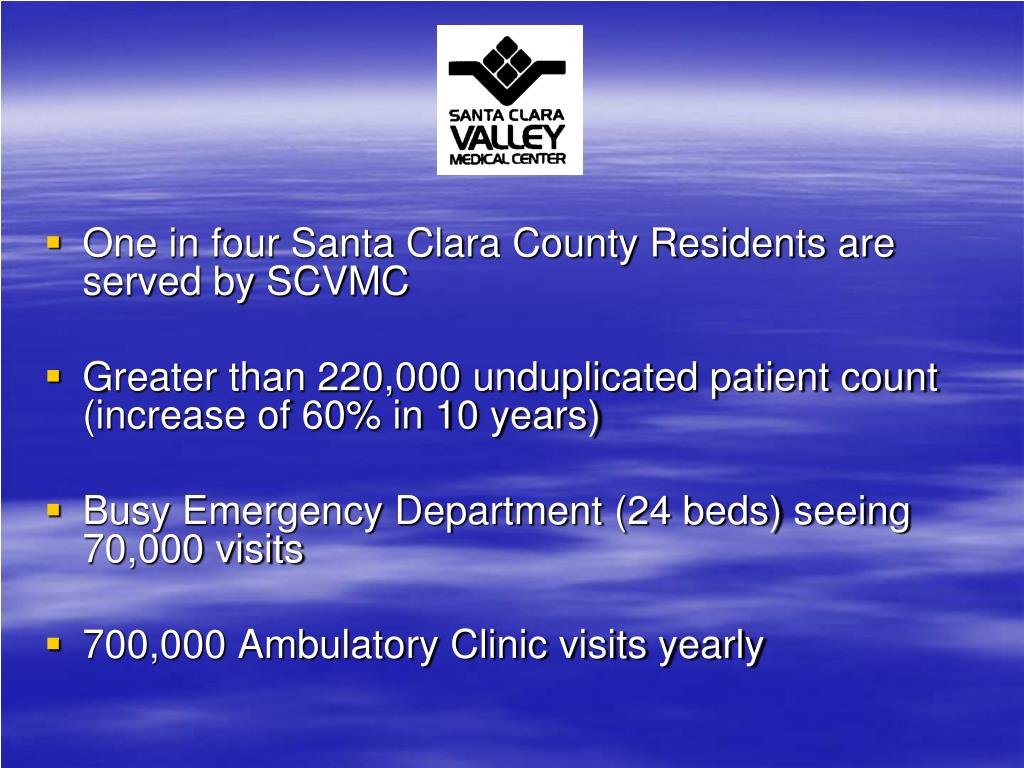 PPT The Valley Specialty Center part of the Santa Clara Valley