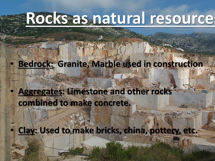 PPT Natural Resources Any natural material that is used by humans