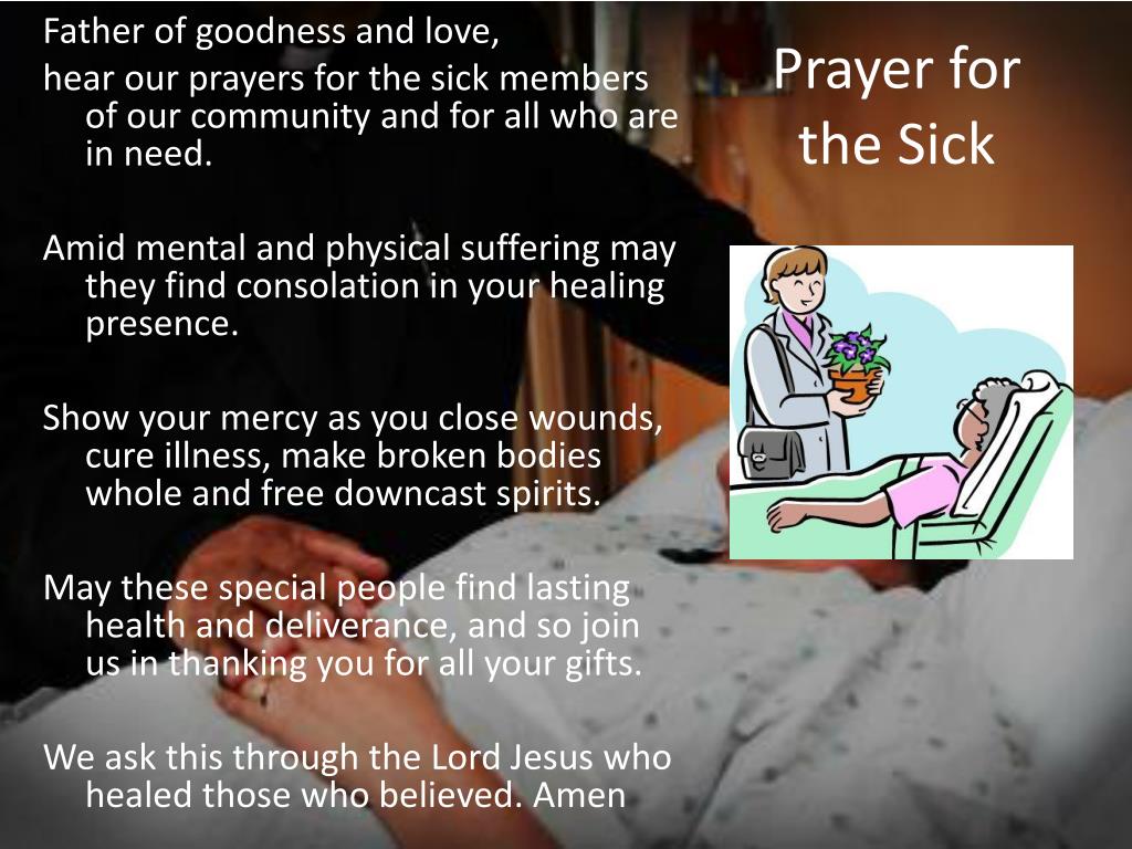 anointing of the sick prayer
