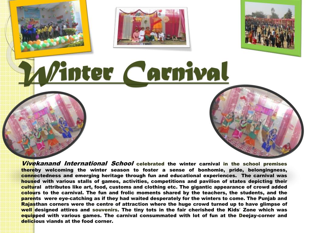 essay on winter carnival