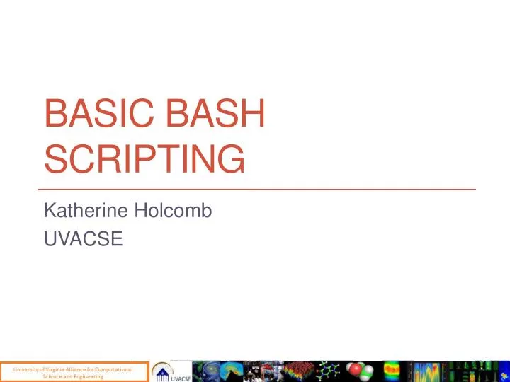 Ppt Basic Bash Scripting Powerpoint Presentation Free Download Id