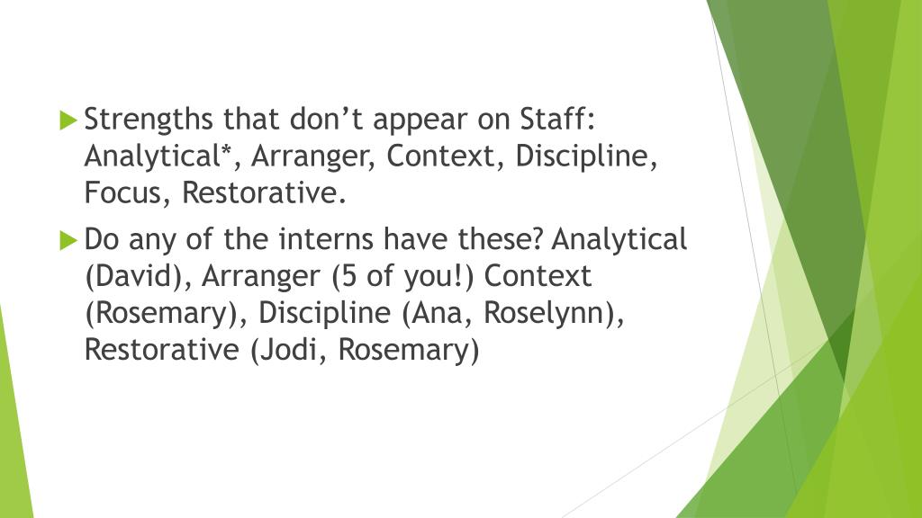 PPT - Strengthsfinder 2.0 PowerPoint Presentation, free download - ID