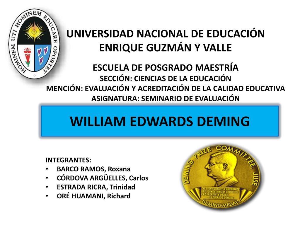 PPT - UNIVERSIDAD NACIONAL DE EDUCACIÓN ENRIQUE GUZMÁN Y VALLE ESCUELA DE POSGRADO  MAESTRÍA PowerPoint Presentation - ID:2270615, image size:1024x768