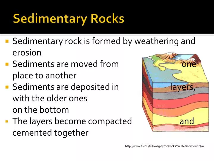 Sedimentary Rock Diagram