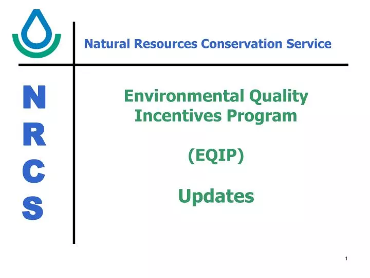 Ppt Natural Resources Conservation Service Powerpoint Presentation
