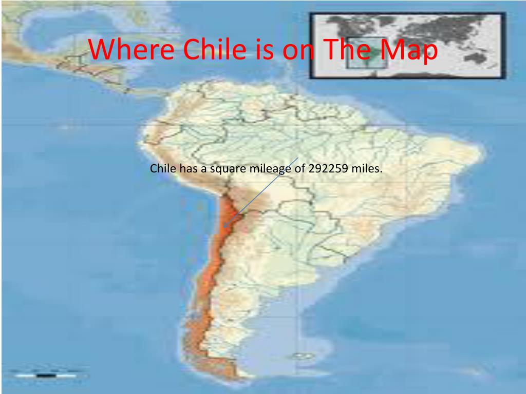 Where Chile Is On The Map L 