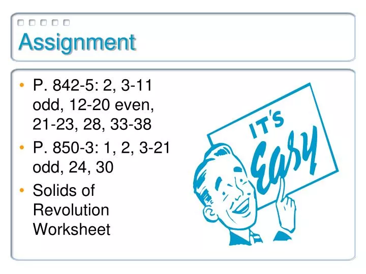 Ppt Assignment Powerpoint Presentation Id2272740