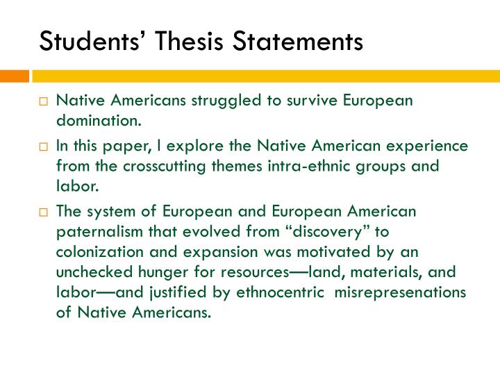 conflict thesis statements conflict thesis statements