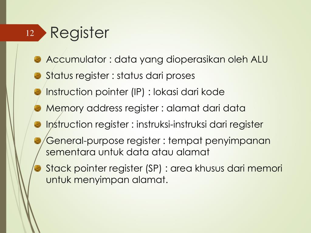 PPT - Mikroprosesor PowerPoint Presentation, free download - ID:2273006