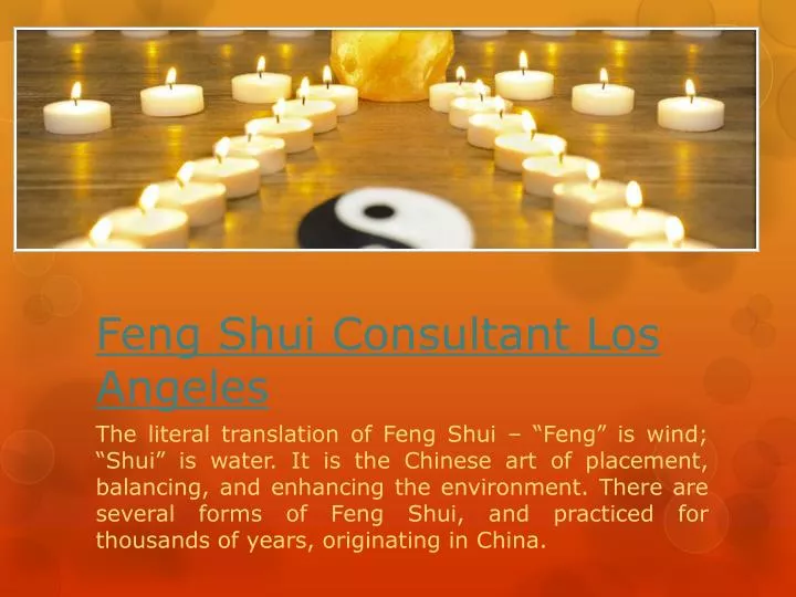 feng shui consultant los angeles n.
