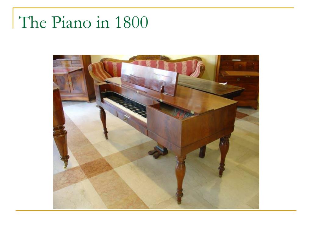 PPT - The Nineteenth Century Piano and its Literature PowerPoint ...