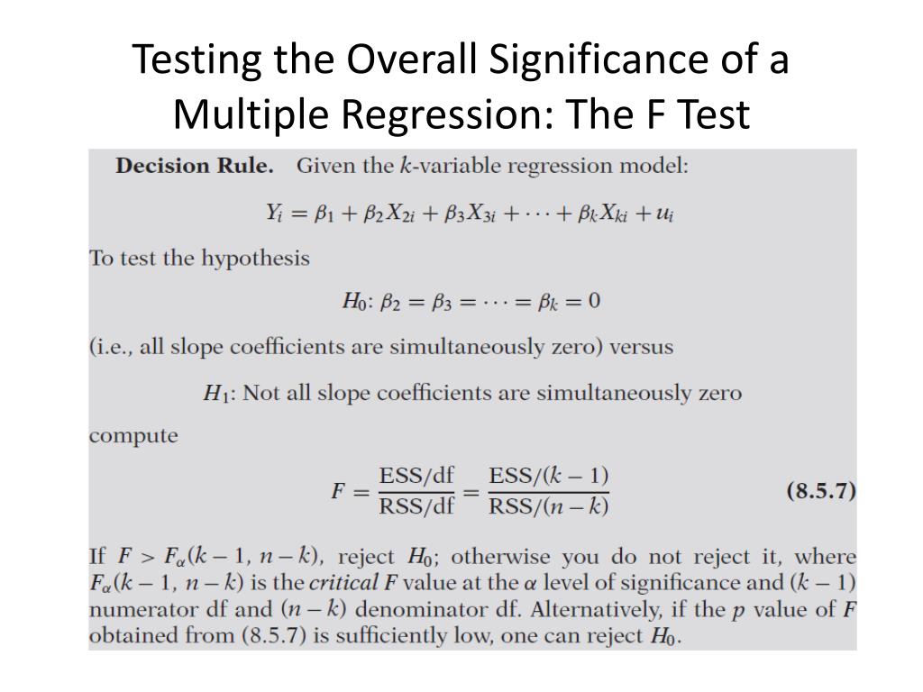 PPT - ECONOMETRICS I PowerPoint Presentation, free download - ID ...