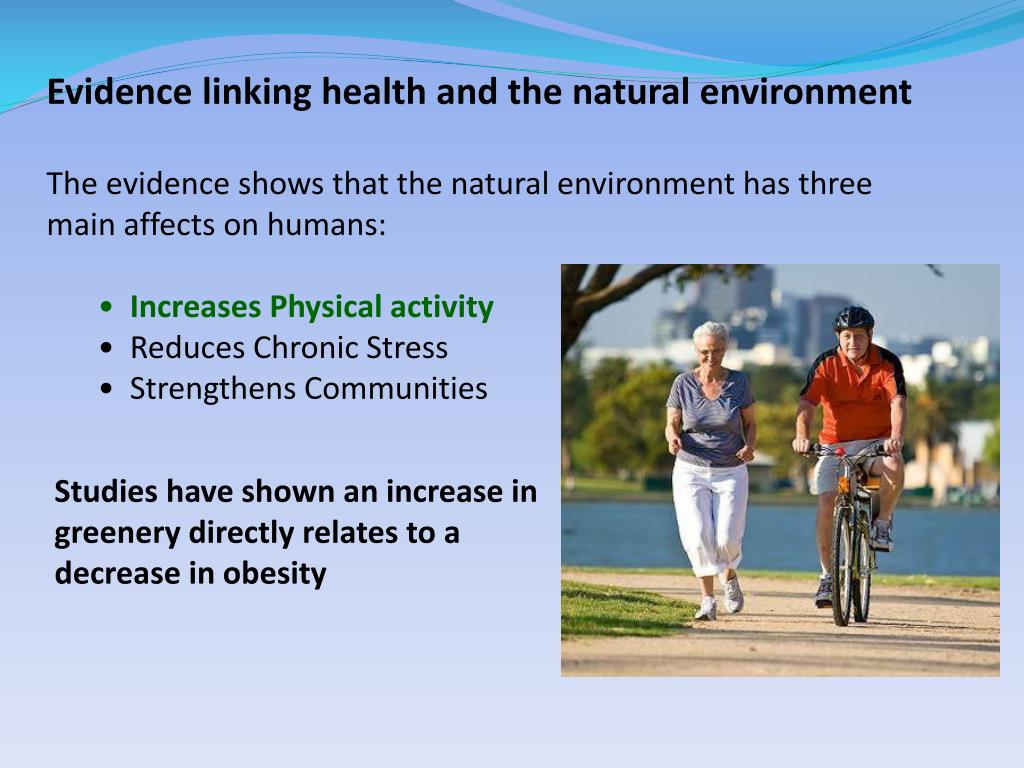 PPT - Promoting Health Through Parks: The Integral Link Between Nature ...