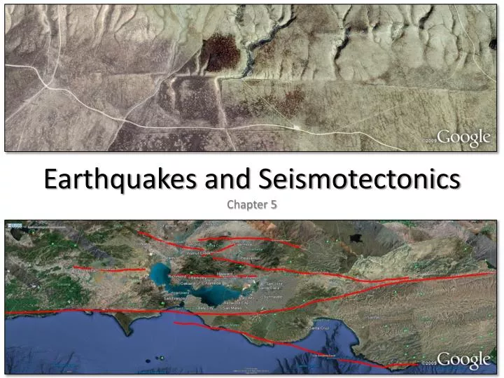 earthquakes and seismotectonics chapter 5 n.
