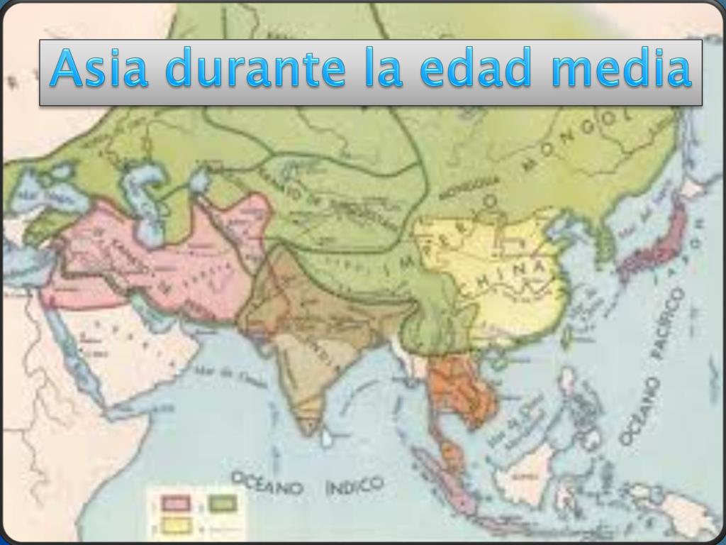 China Japon E India En La Edad Media