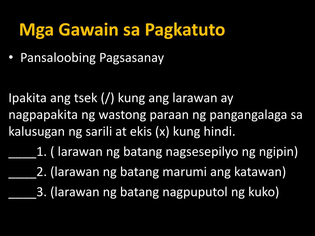 PPT - Banghay Aralin sa Edukasyon sa Pagpapakatao PowerPoint