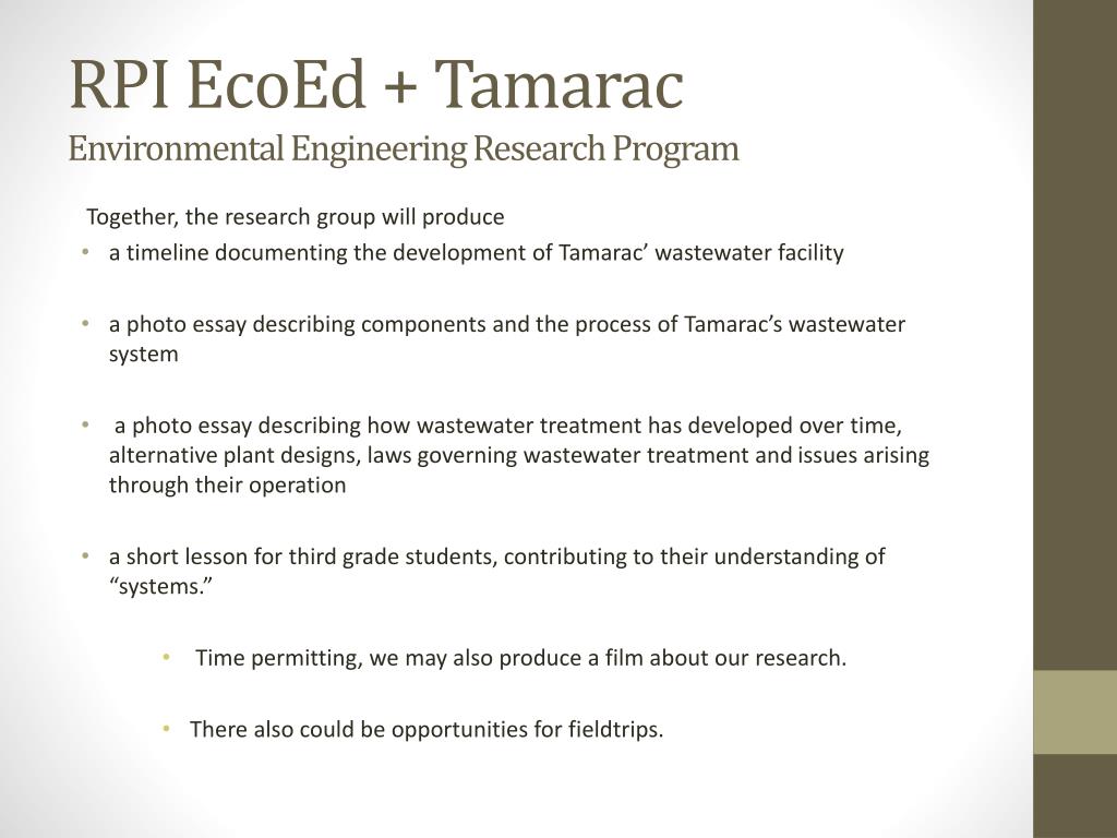 PPT RPI EcoEd making connections k12 students + teachers