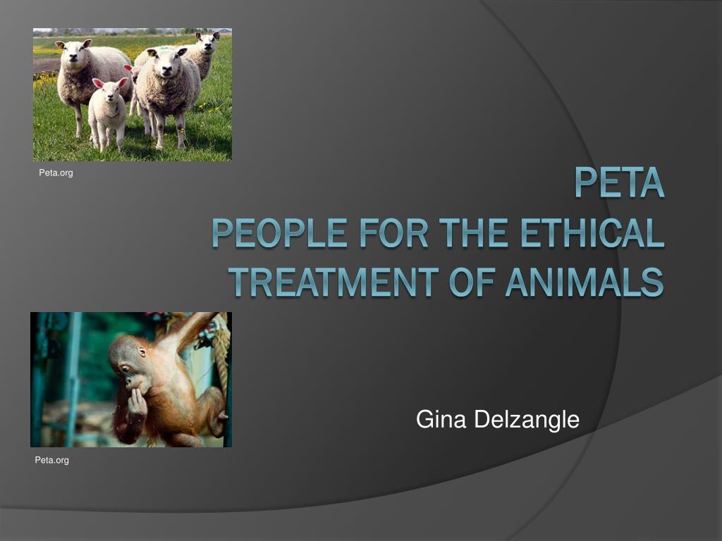 This - PETA (People for the Ethical Treatment of Animals)