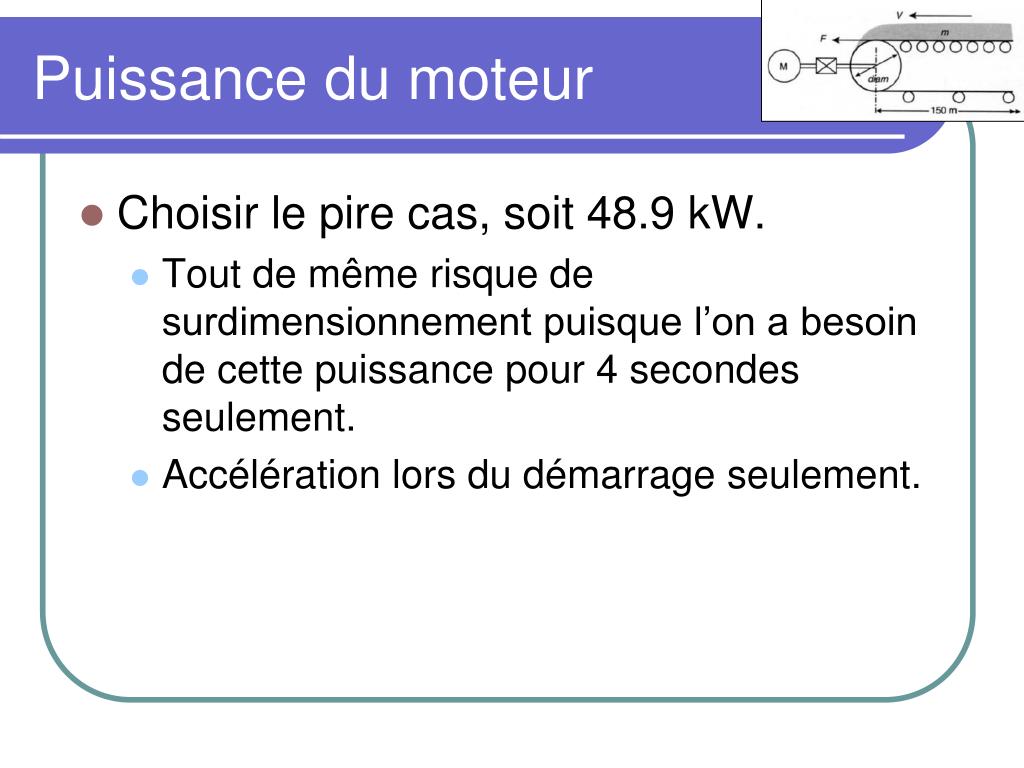 PPT Calculs autour des moteurs et de leurs charges… PowerPoint — free download